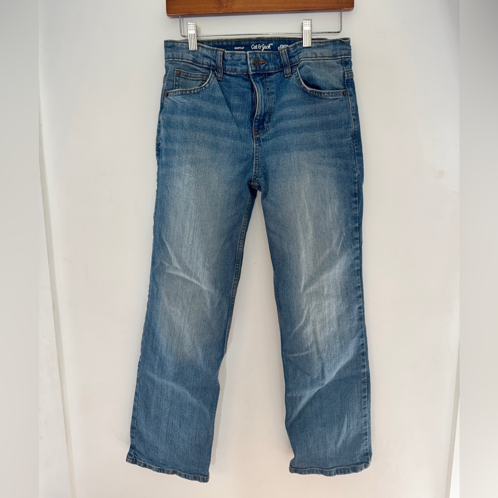 Cat & Jack Men's Medium Blue Straight Jeans